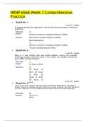 NRNP 6568 Week 7 Comprehensive Practice