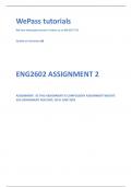 ENG2602 ASSIGNMENT 2 COMPLETE ANSWERS 2023