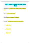 Lab 1 BIOD 151 Latest Update 100&percnt; Pass