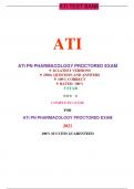 ati pn pharmacology proctored exam test bank 2021 /2022 compressed