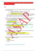 2023&lpar;NGN&rpar;  FUNDAMENTALS PROCTORED EXAM RETAKE WITH VERIFIED Q&A  