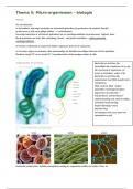 Biologie samenvatting micro-organismen