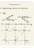 Class 11 maths jee Brilliant Pala class notes - Trignometry