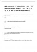 FINC 3310 Leavell All Actual Exams 1&comma; 2&comma; 3&comma; & 4 Final Exam Preparation&lpar;Chapters 1&comma; 2&comma; 3&comma; 5&comma; 7&comma; 9&comma; 10&comma; 11&comma; 12&comma; 13&comma; 14&comma; 20 & 21&rpar;With Complete Solutions&period;