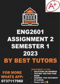 ENG2601 Assignment 2 2023 (Answers)