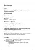 CS2855: Databases Whole Course Notes