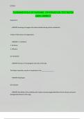 FUNDAMENTALS OF NURSING&colon; OXYGENATION TEST RATED 100&percnt; CORRECT