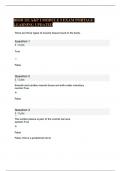 BIOD 151 A&P 1 MODULE 5 EXAM PORTAGE LEARNING UPDATED