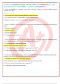 ATI RN COMPREHENSIVE PREDICTOR 2019 FORM A&vert; ALL 180 QUESTIONS WITH CORRECT ANSWERS GRADED A