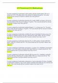 ATI Parenteral &lpar;IV&rpar; Medications - Questions and Answers