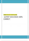 NR283 EXAM 3 STUDYGUIDE   (LATEST 2023/2024) 100% CORRECT