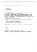 WGU Patho D236 Exam With 100&percnt; Correct Answers 2023&period;&period;&period;&period; I SCORED AN A&plus;