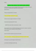 PHARM FINAL MN553 TEST RATED 100&percnt; CORRECT
