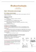 Endocrinologie SAMENVATTING (AB_1185); Gezondheid & Leven (G&L) jaar 2/3; VU Amsterdam