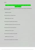 WGU - HEALTH&comma; FITNESS&comma; AND WELLNESS C458 TEST RATED 100&percnt; CORRECT