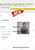 SHADOW HEALTH FOCUS EXAM COUGH OBJECTIVE DATA