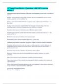 AP Lang Exam Review &lpar;Questions with 100&percnt; correct answers&rpar;