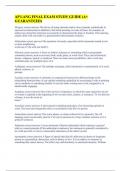 AP LANG FINAL EXAM STUDY GUIDE &lpar;A&plus; GUARANTEED&rpar;