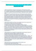 HESI Fundamentals Practice Test B-with 100&percnt; verified solutions-2023-2024