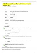 CON 170 Exam 1 Review Test Submission&comma; Complete Solution 100&percnt;