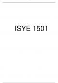 GEORGIA INSTITUTE OF TECHNOLOGY     ISYE 6501 FULL COURSE NOTES