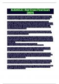 ALS&sol;ACLS - Red Cross Final Exam &lbrack;2021&rsqb;
