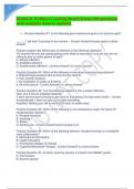Health & Wellness Coaching Board Exam&vert; 450 questions&vert; with complete Answer updated&period;