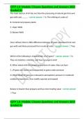 CETP 1&period;0&colon; Module 3 Exams Questions and Answers 2023 Graded A&plus;