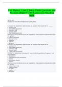 Fire Fighter 1 And 2 Study Guide Questions and Answers &lpar;2022&rpar; &lpar;Verified Answers&rpar; &sol; Question  Bank
