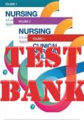TEST BANK for Nursing: A Concept-Based Approach to Learning. Volume 1, 2, & 3 4th Edition Pearson Education. ISBN-13: 9780136906346, ISBN-13: 9780136909811, ISBN-13: 9780136910664. (Complete Download)