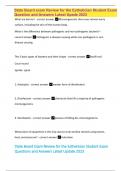Arkansas Esthetician Written Exam questions verified with 100&percnt; correct answers