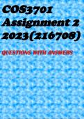 COS3701 ASSIGNMENT 2 2023&lpar;216708&rpar;
