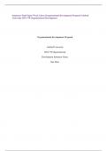 Summary Final Paper Week 5.docx Organizational Development Proposal Ashford University BUS 370 Organizational Development