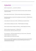 CyberArk &vert; Questions with 100 &percnt; Correct Answers &vert; Verified