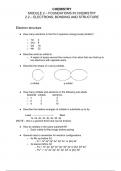 Electrons bonding and Structure complete notes 