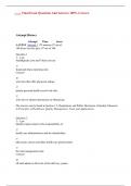 HCA 375  Final Exam Questions And Answers 100&percnt; Correct&period;