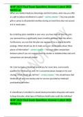AHIP 2023 Final Exam Questions Answers Latest 2023 RATED A&plus;
