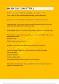 NASM CNC CHAPTER 3&vert;UPDATED&VERIFIED&vert;GUARANTEED SUCCESS