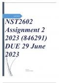 NST2602 Assignment 2 2023 (846291) DUE 29 June 2023