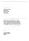 CIPM IAPP Practice Questions and verified answers