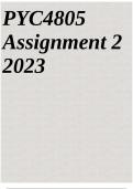 PYC4805 Assignment 2 2023