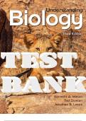 TEST BANK for Understanding Biology 3rd Edition by Kenneth A. Mason