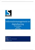 Moduleopdracht Informatiemanagement en digitalisering  Cijfer 9,5 Schoevers/NCOI