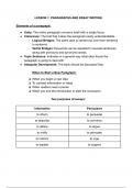 ENG101 COMPLETE COURSE NOTES