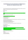 SonicWall Network Security Administrator &lpar;SNSA&rpar;Version 2  Questions And Explained Answers 2022