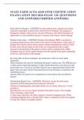 STATE FARM AUTO ADJUSTER CERTIFICATION  EXAM LATEST 2023-2024 EXAM 120 QUESTIONS  AND ANSWERS&lpar;VERIFIED ANSWERS&rpar;