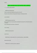 ADULT NEURO NCLEX TEST RATED 100 &percnt; CORRECT