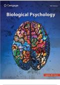 Test bank for Biological Psychology 14th Edition by James W. Kalat. ALL Chapters(1-14) Included  - Questions & Answers Pass Biological Psychology 14th Edition by James W. Kalat 
