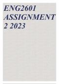 ENG2601 ASSIGNMENT 2 2023