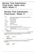 6512 Review Test Submission- Final Exam - Week 11&period;docx